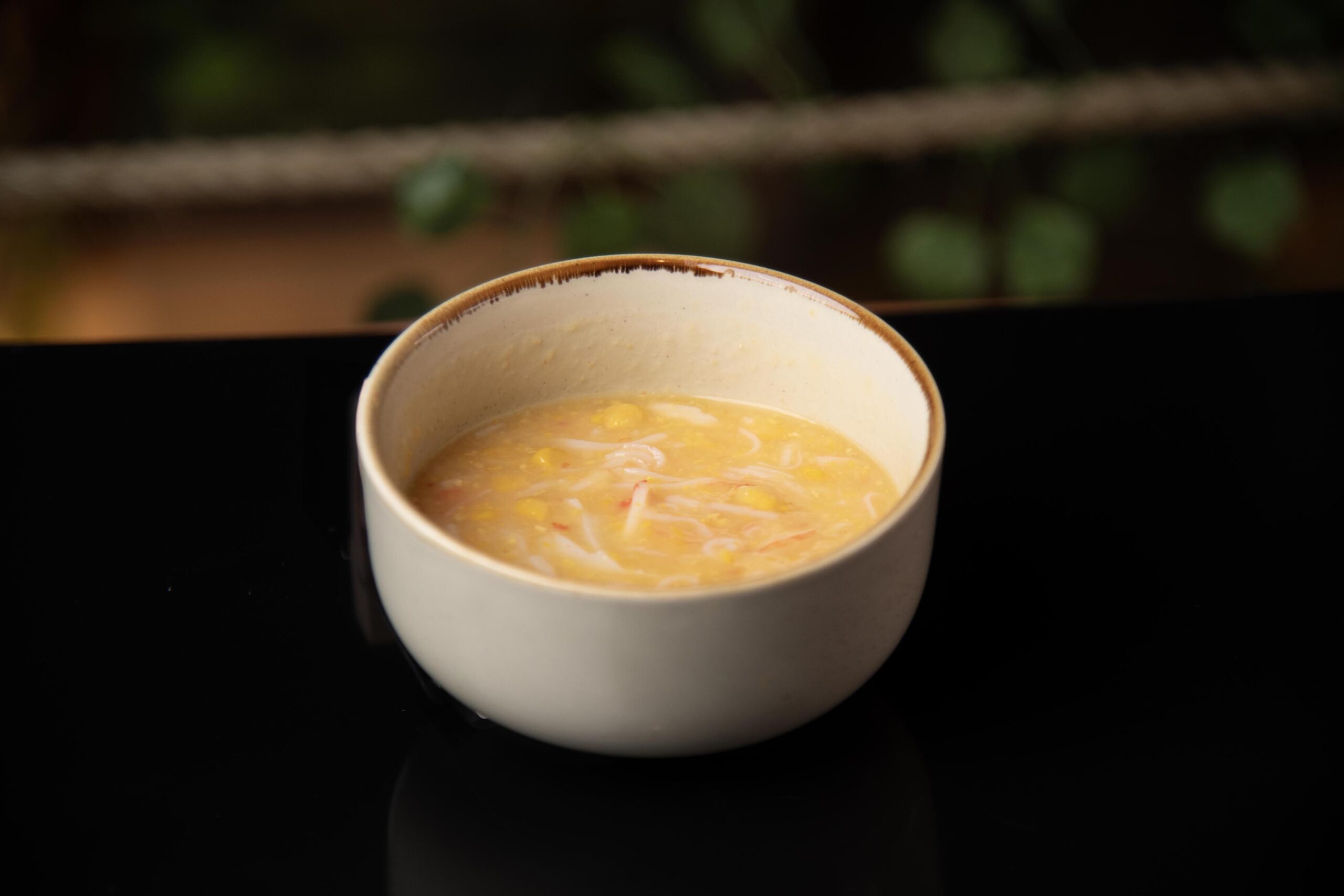 شوربة الكراب مع الذرة 